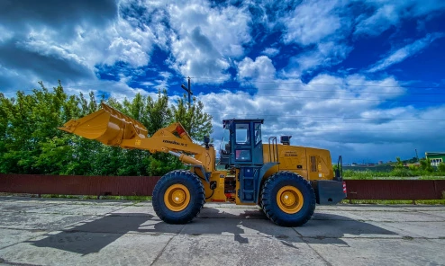Фронтальный погрузчик Lonking ZL50NC, 2 гидролинии