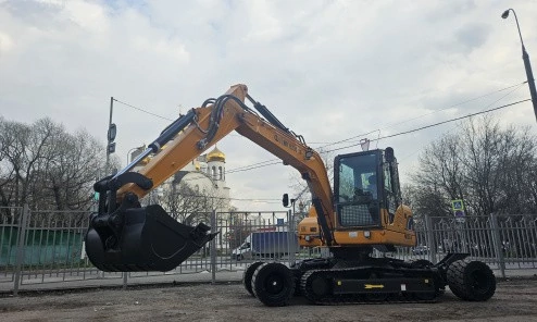 Экскаватор колесно-гусеничный HZM X9