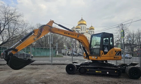 Экскаватор колесно-гусеничный HZM X9